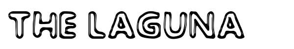 The Laguna font preview